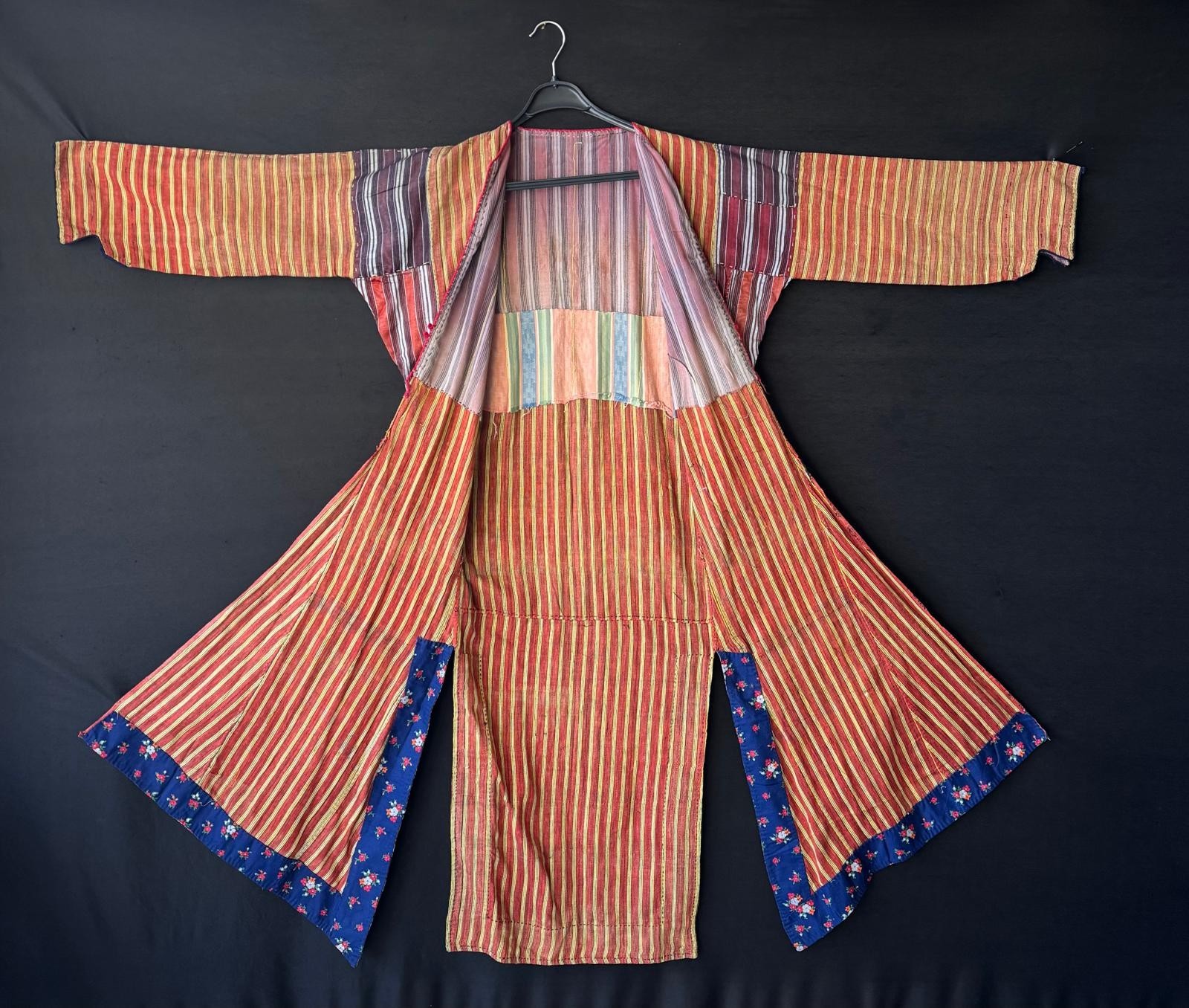 Antique Ottoman Anatolian Kaftan – Handwoven Textile – Authentic Historical Garm