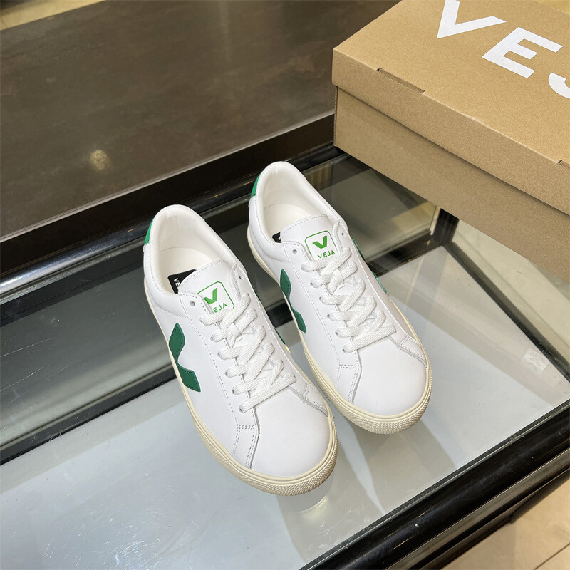 New Collection! Veja Esplar Women/Men Sneaker Extra White / Black, EU 36 – 45