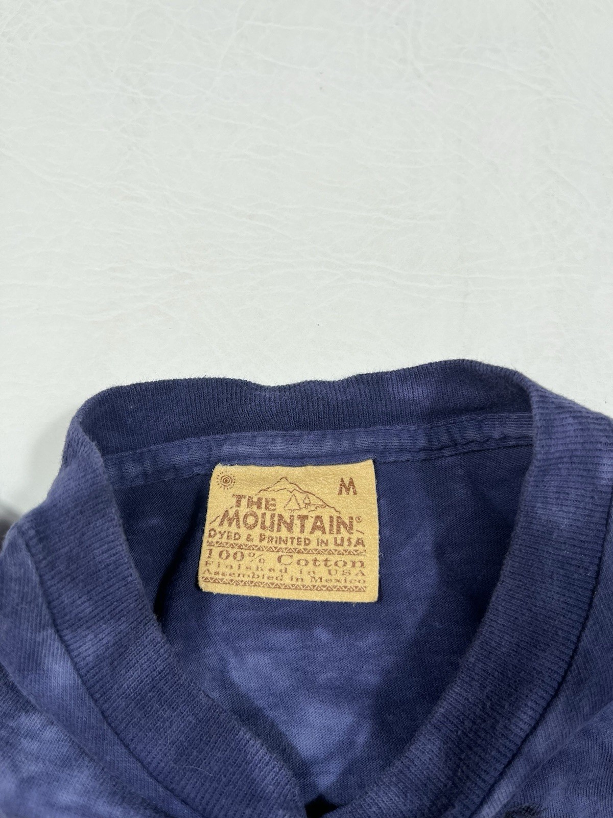 The Mountain Horse T-Shirt Youth Medium Purple Tie Dye Graphic Kids Tee