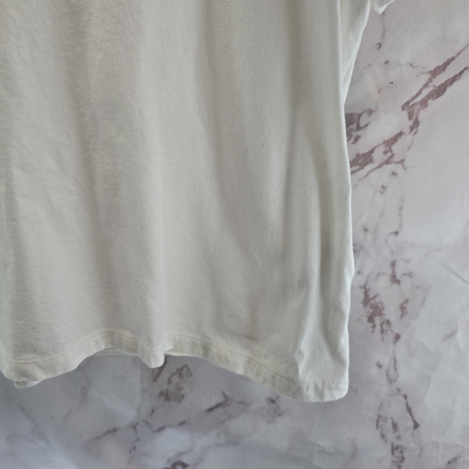 Everlane T Shirt Womens Small White Crewneck Box Cut Tee Organic Cotton