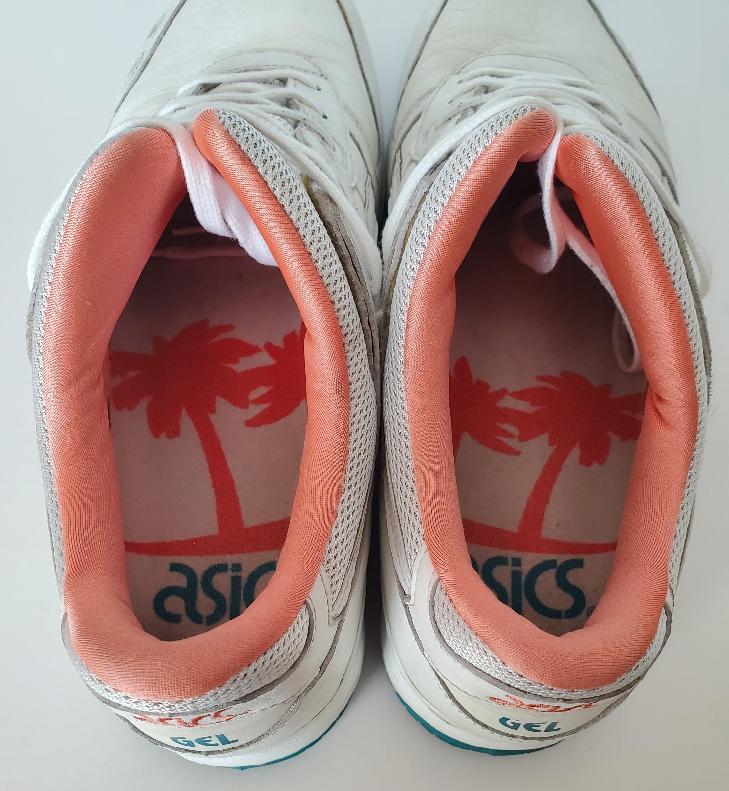 Size 12 – Men’s Asics Gel-Lyte III “Miami Vice” White/White H540L