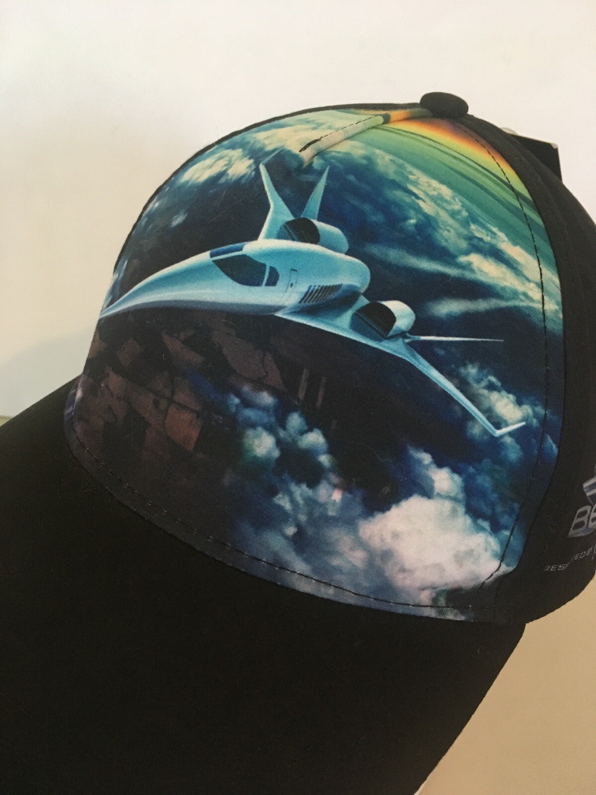Boeing Above and Beyond Hat Cap Futuristic Plane Sci-Fi Airplane Centennial NWT