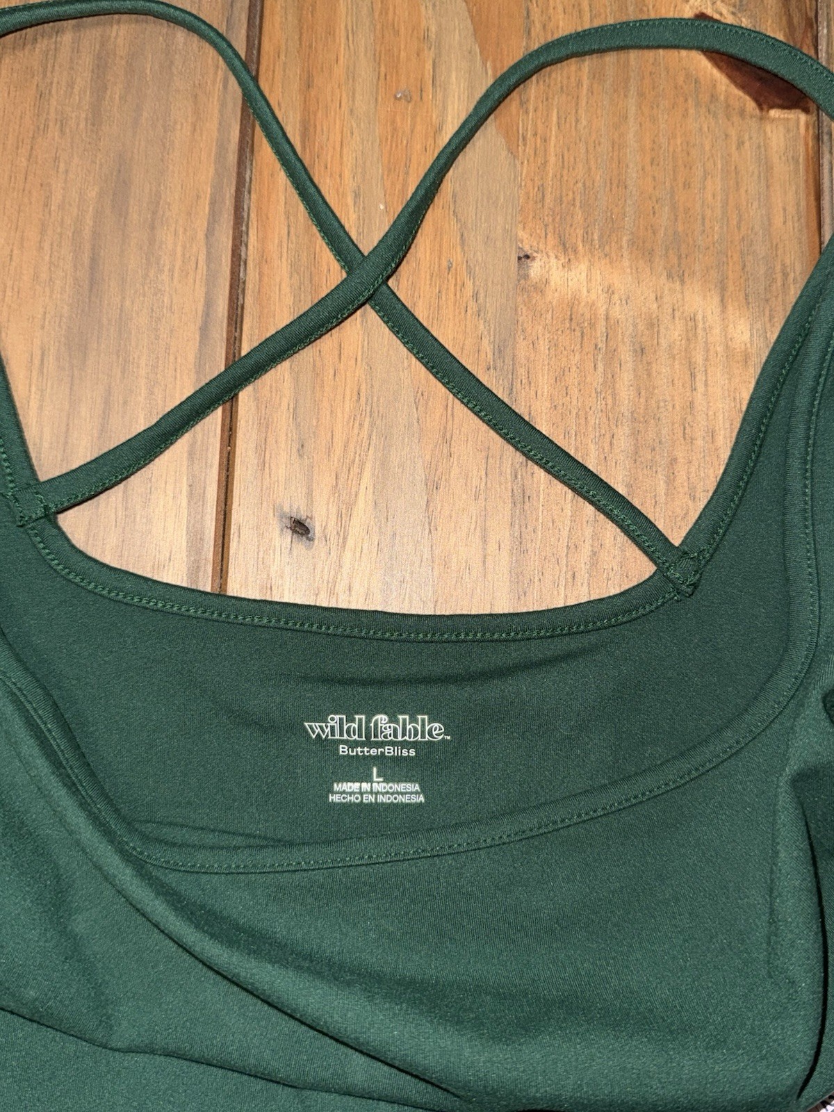 Wild Fable NWT Green Dress Built In Shorts Skort Romper Women’s Size Large