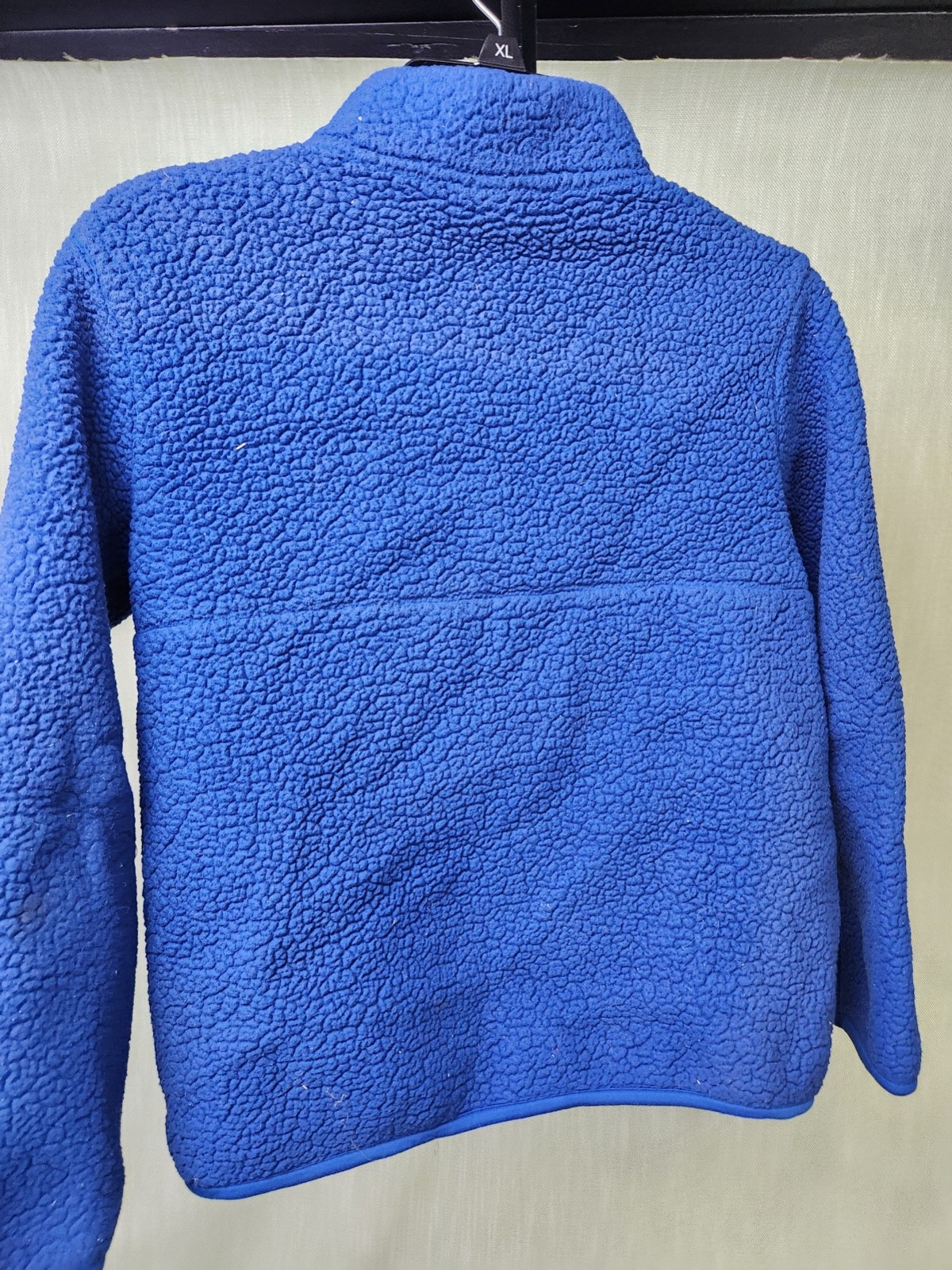 All In Motion Fleece Blue Pullover Large 12-14 1/4 Zip 20X25 A7
