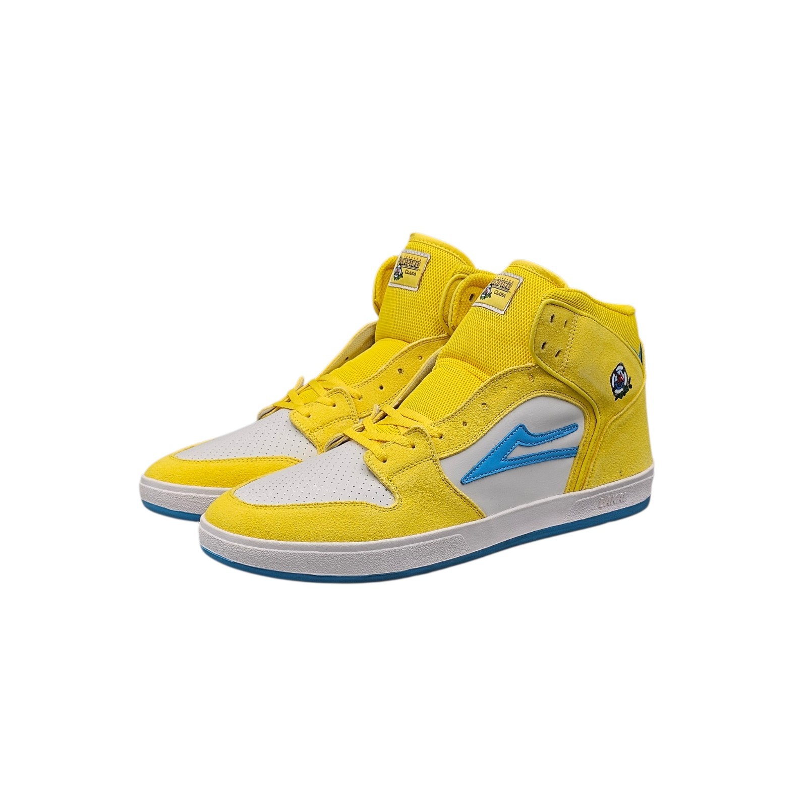 Lakai x Pacifico Men’s Size 14 US Telford High Yellow Skate Sneakers Shoes NIB