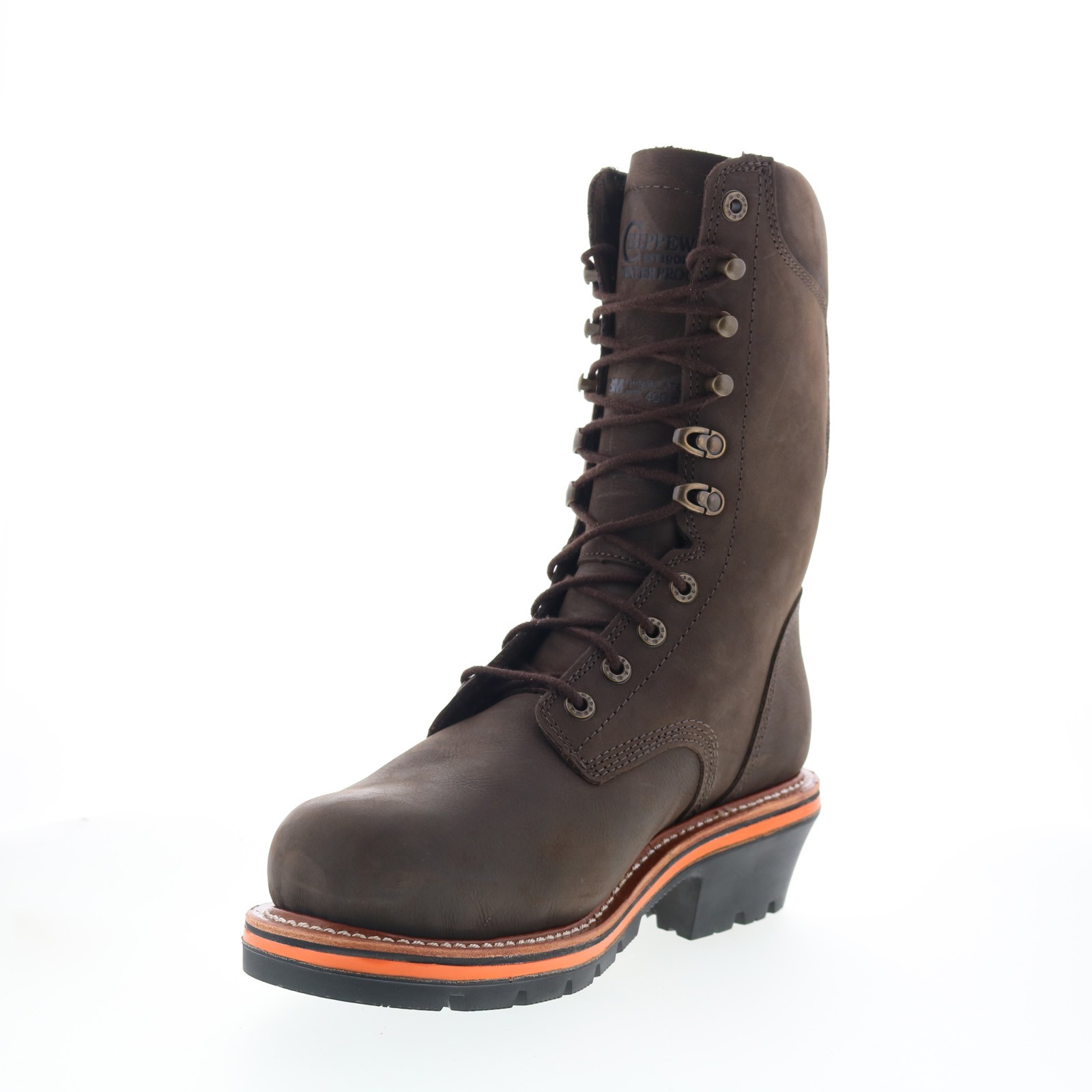 Chippewa Thunderstruck WP Composite Toe Mens Brown Wide Work & Safety Boots