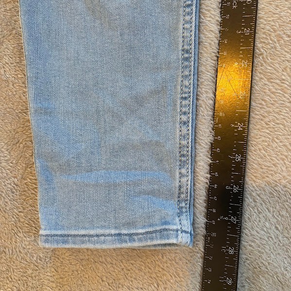 Hollister California Women’s Jeans Curvy Super Hi-Rise Skinny 31R Light Blue