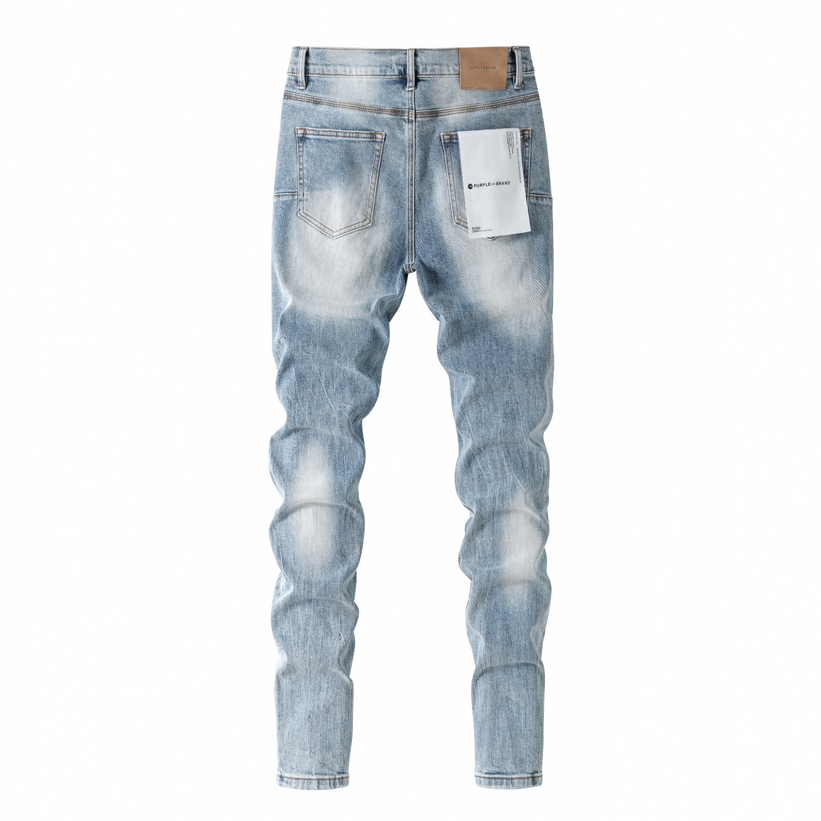 New 2026 Purple brand Men’s personalized Hole fashion Leisure jeans