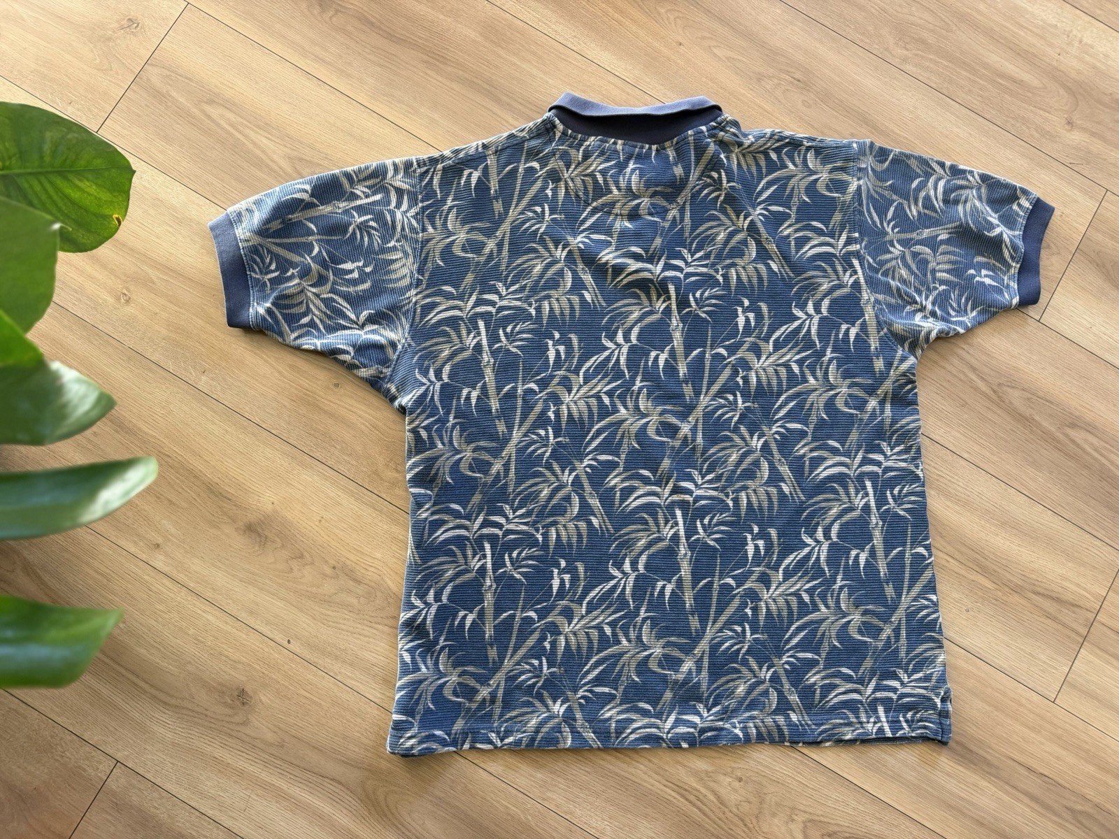 vintage ocean pacific polo shirt Men 90s 00s Floral Sport Surf XL