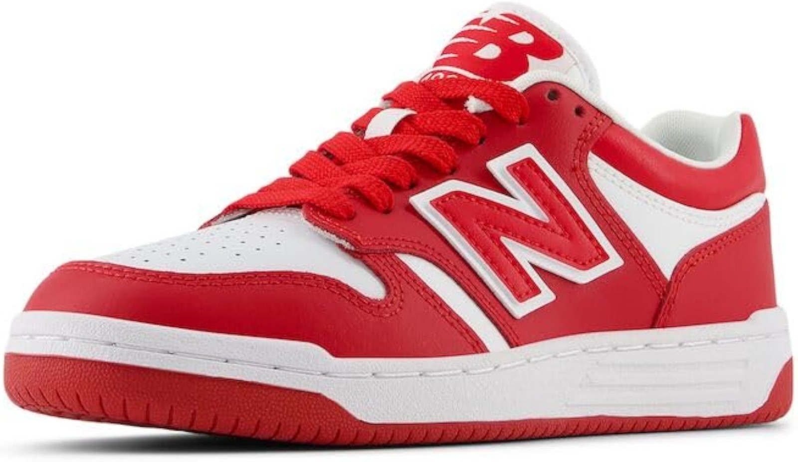 New Balance Kids 480 V1 Lace-up Sneaker – Team Red/White – 5.5Y