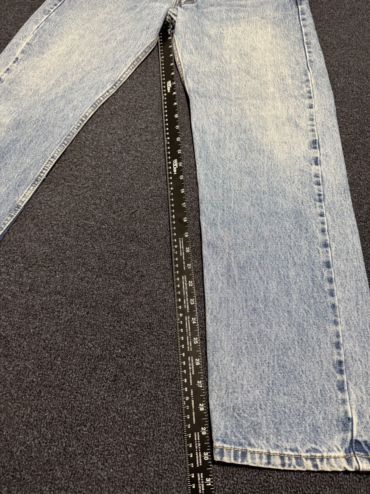 Levi’s® 505® Men’s Regular Fit Jeans Light-Stonewash, 36×32