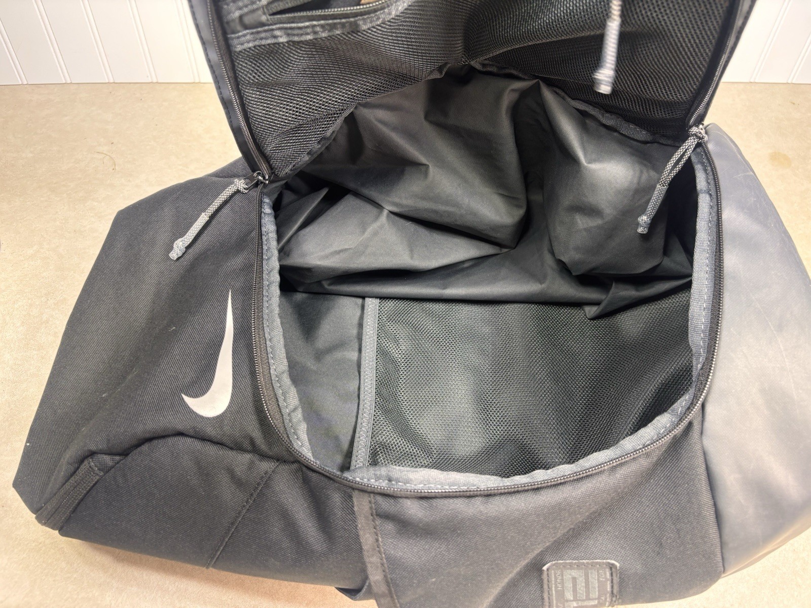 Nike Elite Hoops Jerome Basketball Custom Backpack Black Book Sports Bag