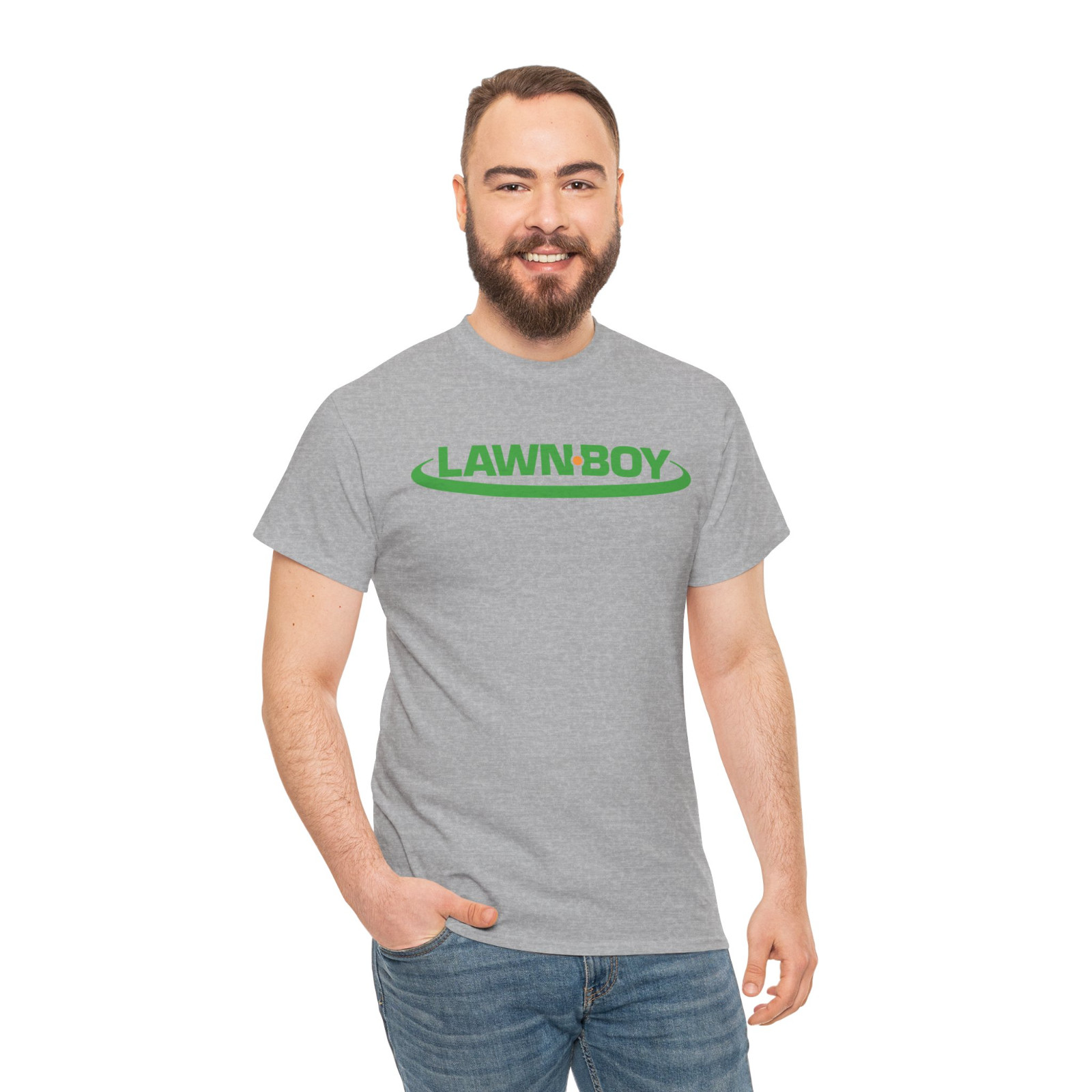 New Lawn-Boy Landscaping Equipment Logo Men’s T-Shirt American Size T-Shirt