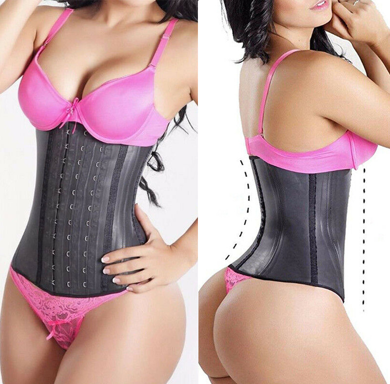 Fajas Colombianas Reductoras 100% Latex Waist Trainer Corset Cincher Body Shaper