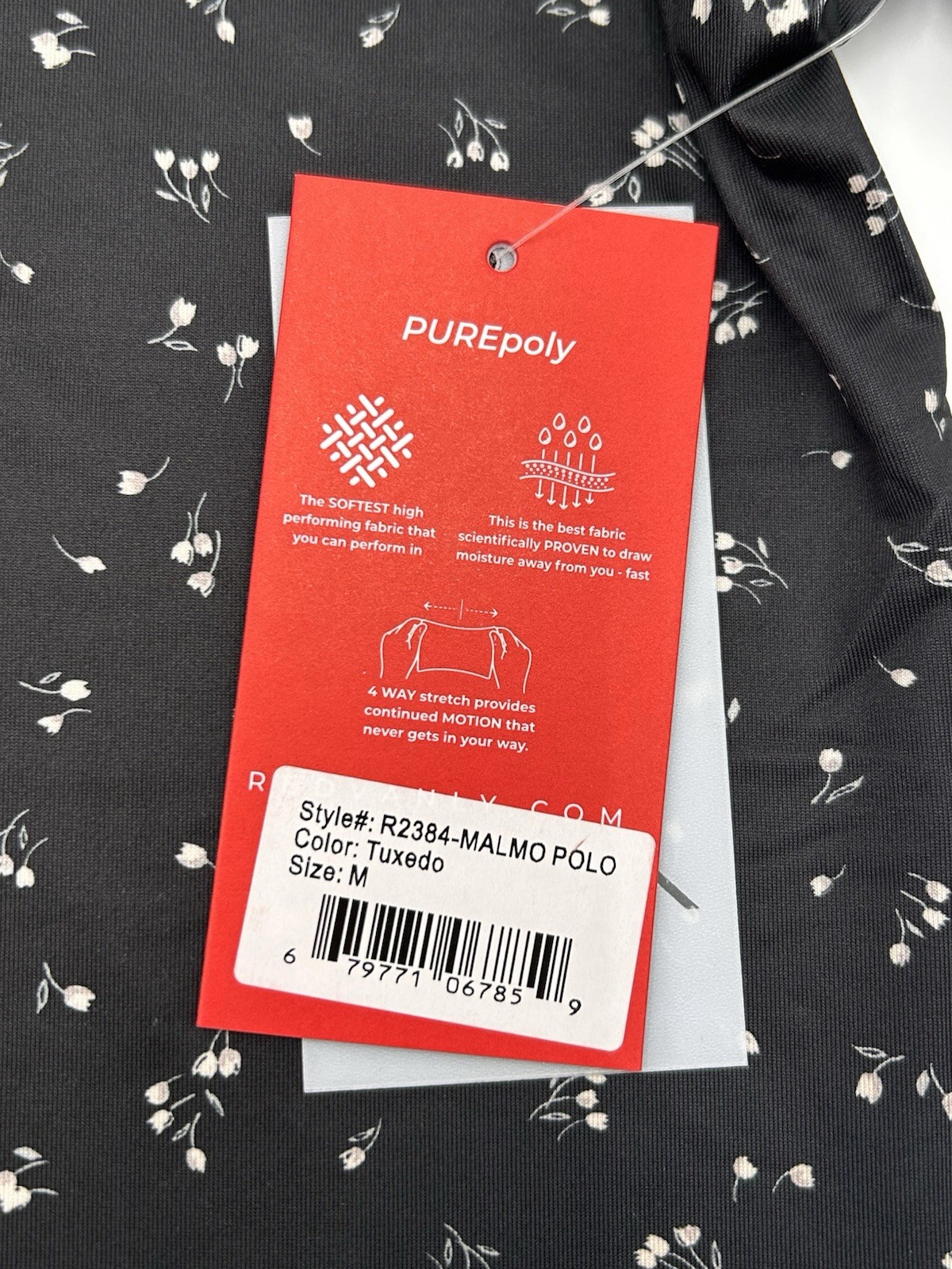 Redvanly Malmo Polo Size Medium Tuxedo |R2384|