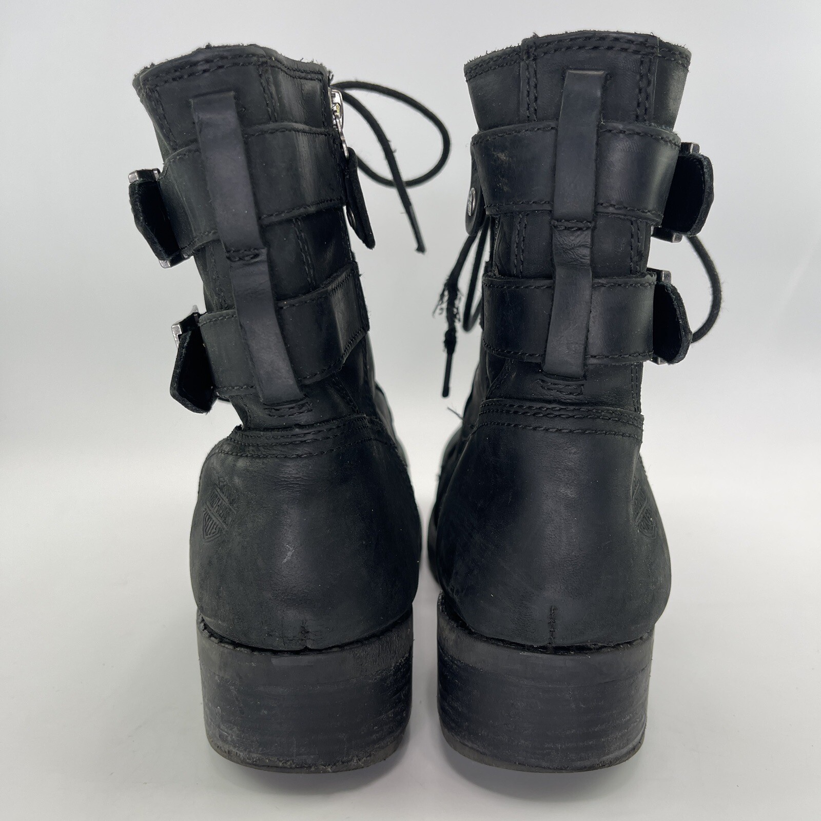 Harley Davidson Women’s Archer 6.25-In Leather Motorcycle Boots D84464 Size 9M