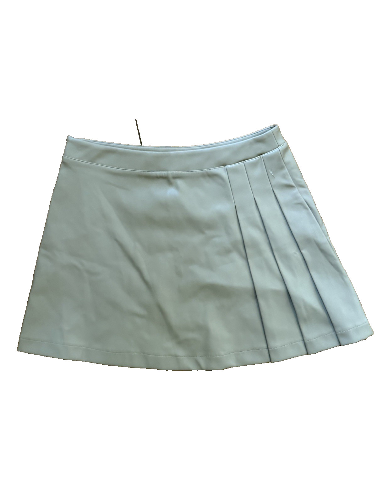 Roberson Rodeo Women’s Size Small 100″ Vegan Leather Tan Mini Skirt