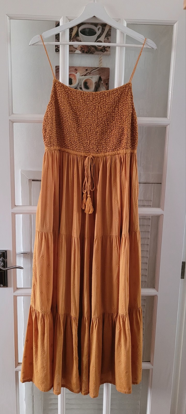 FAT FACE Jo Midi/Midaxi Cotton Dress. Size UK 12 Regular. *perfect*