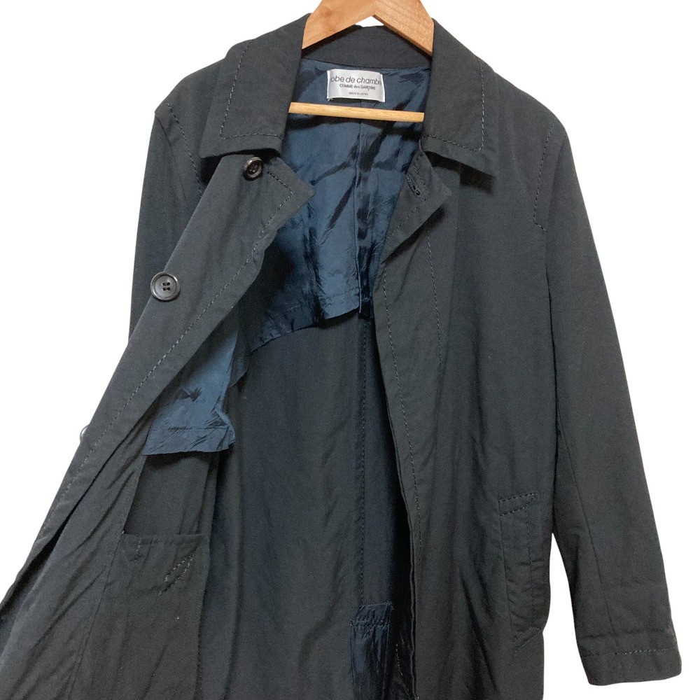 AD2002 robe de chambre Comme des Garçons wool coat RI-C002 black Women USED