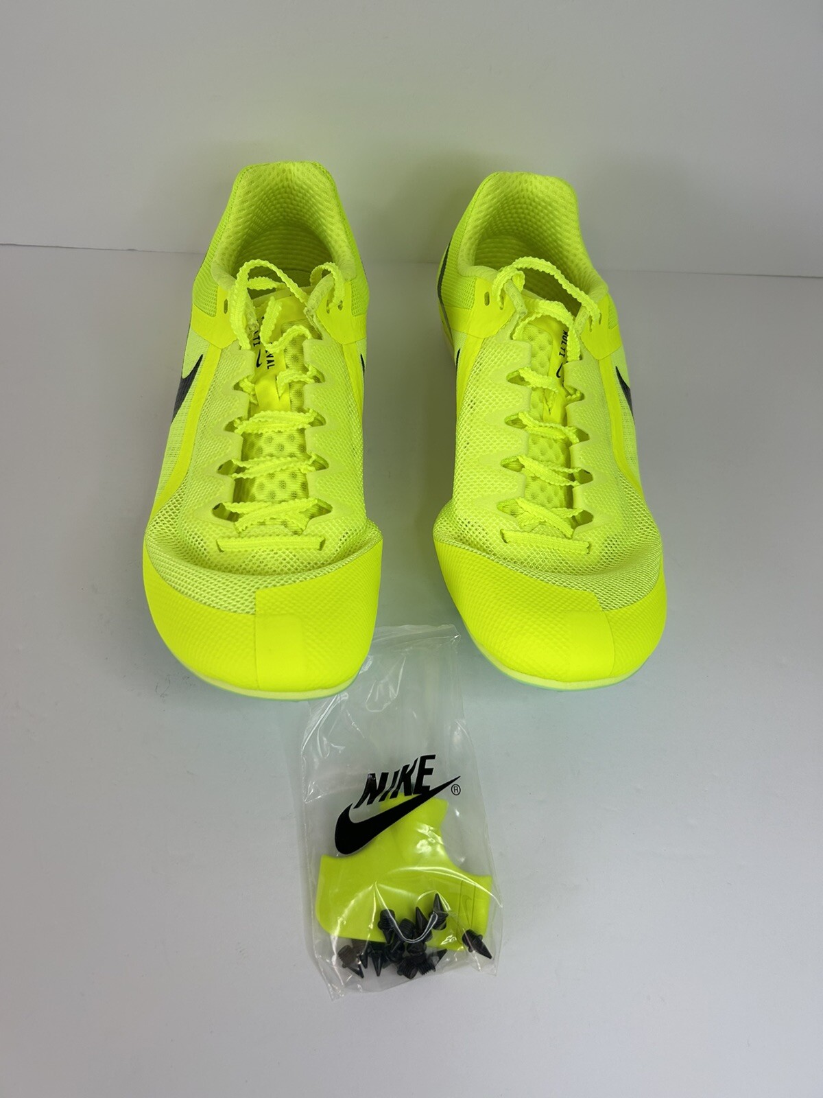Nike Unisex Zoom Rival Athletic Shoes CK7 Volt/Mint DC8749-700 Size M:9.5/ W:11