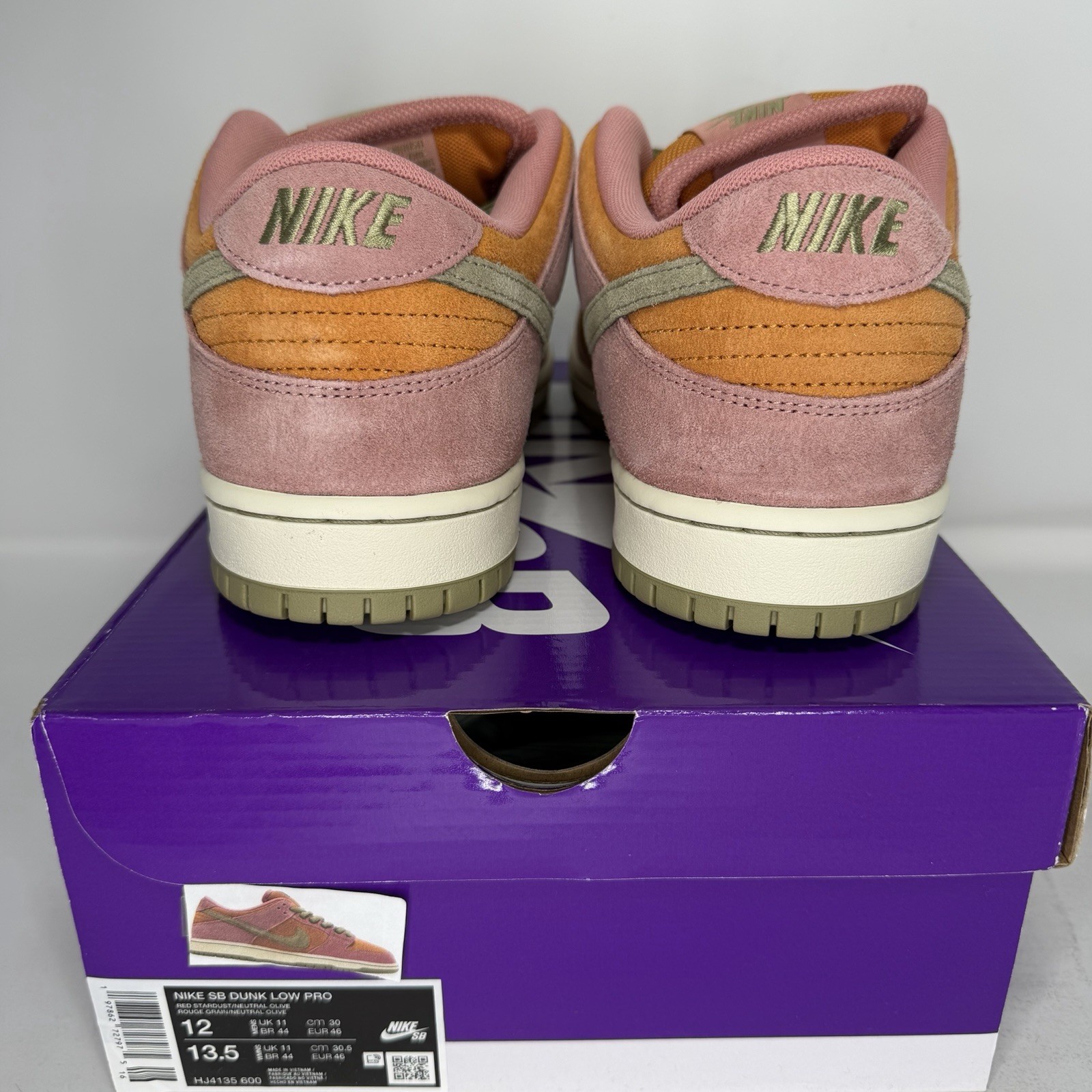 Nike SB Dunk Low Red Stardust Men’s Sizes HJ4135-600 BRAND NEW