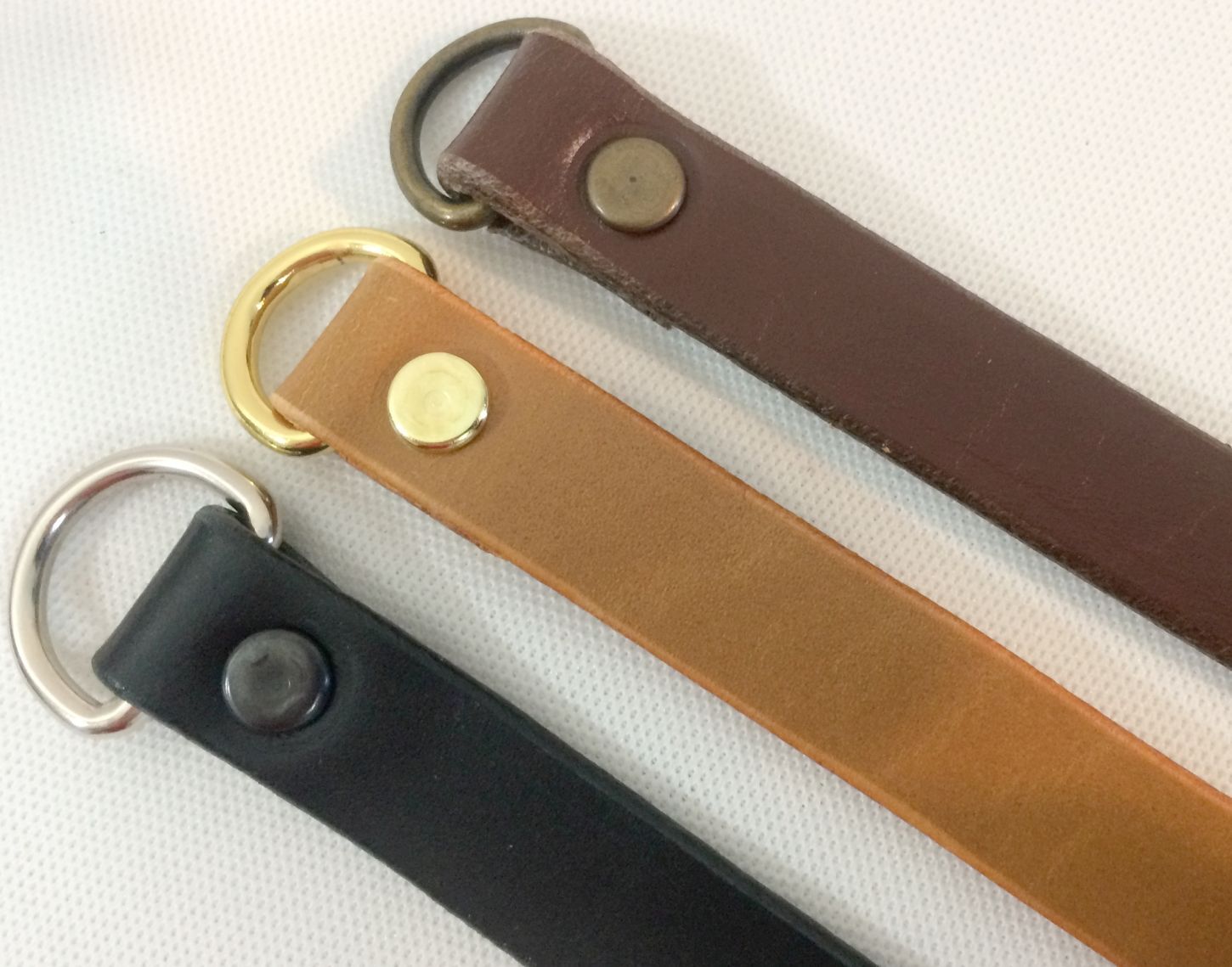 1″ Leather Strap Extenders Extensions for Purse Bag Luggage Straps – 3 lengths