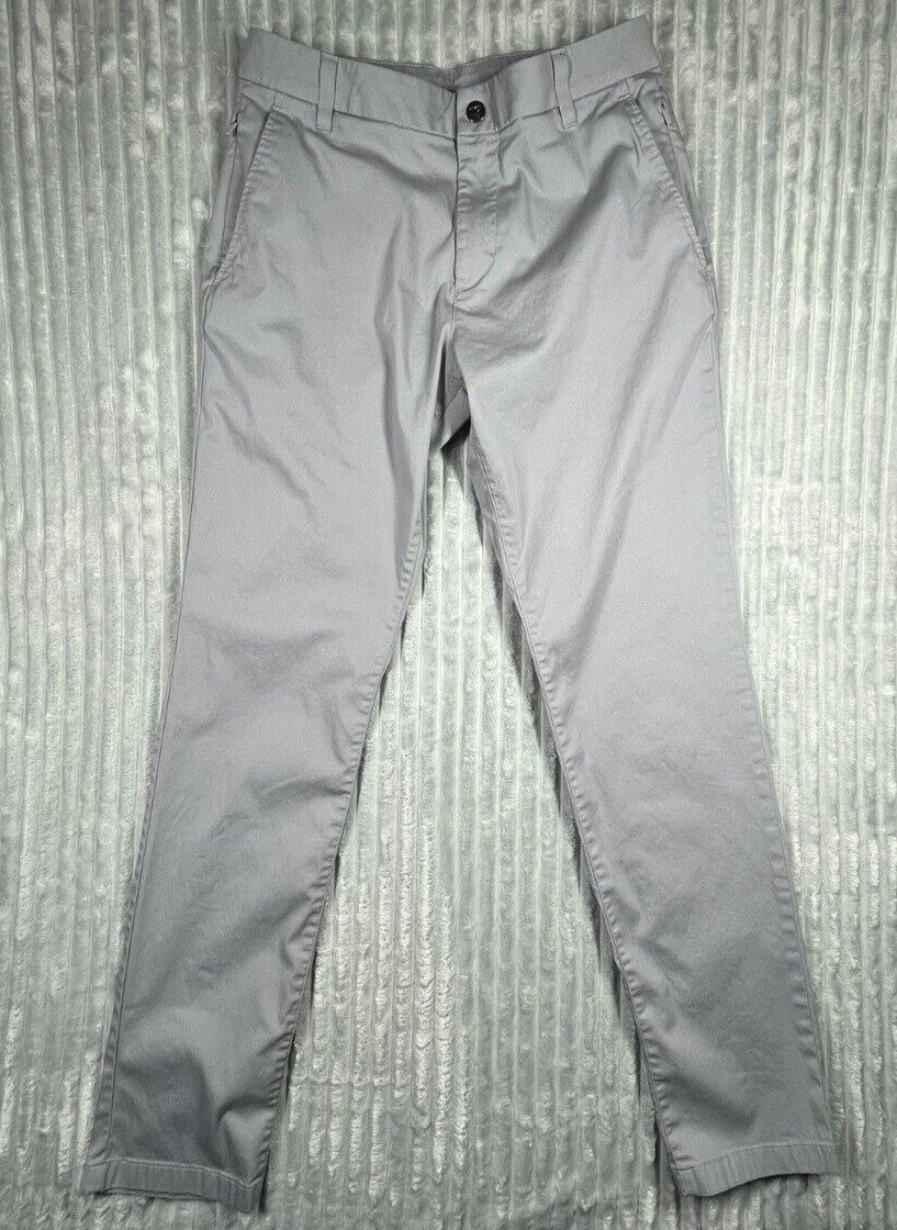 Bird Dogs Golf Pants Men’s *30×30 Lightweight Performance Chinos Preppy Gray