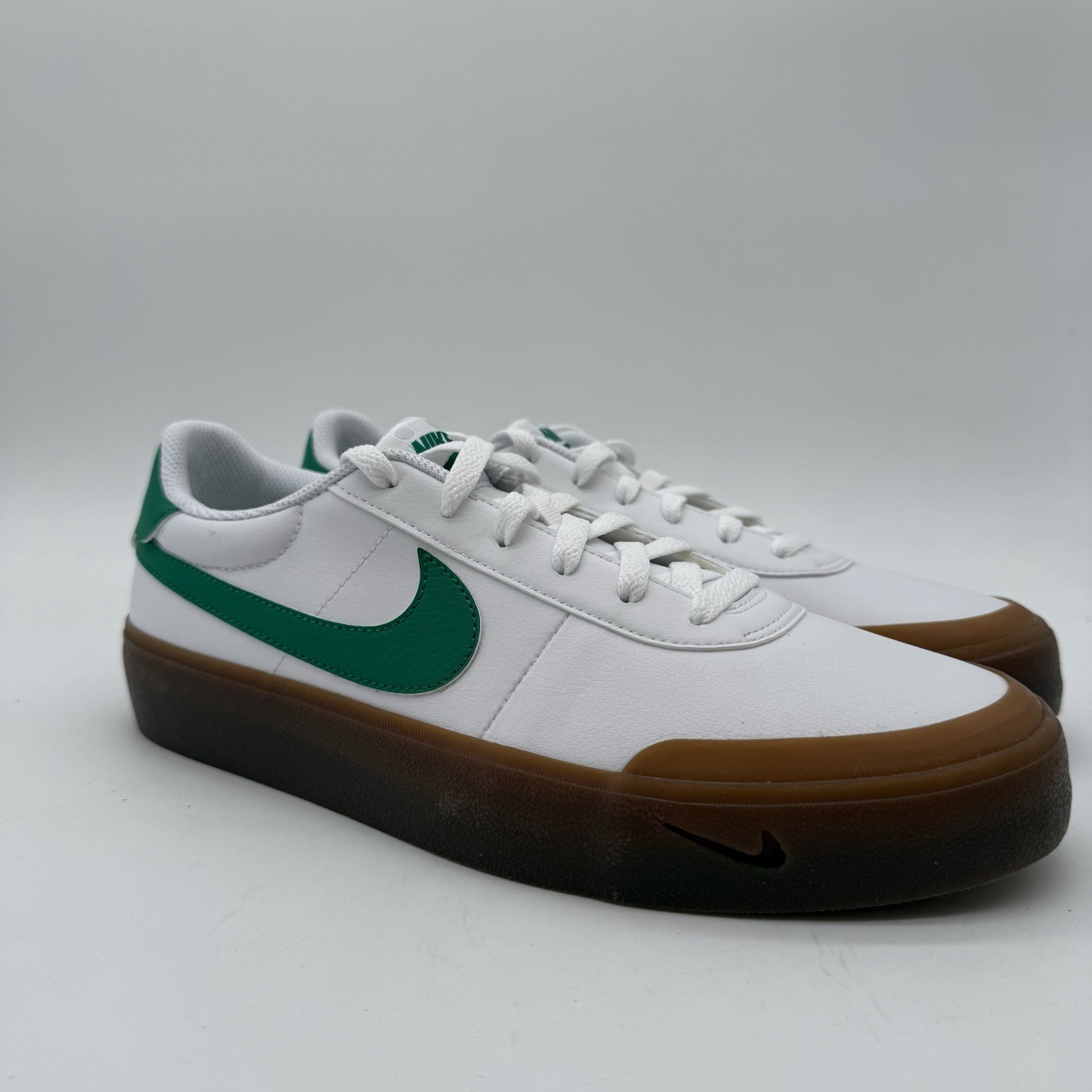 Nike Court Shot White Malachite Green Gum Mens Size 9 FQ8146-109 New