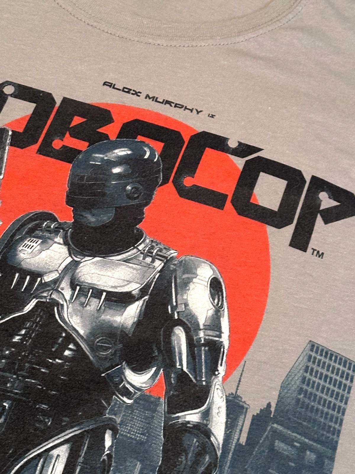 ROBOCOP T Shirt Size 3XL Loot Crate Exclusive Gray Graphic Mens 80s Tee Alex