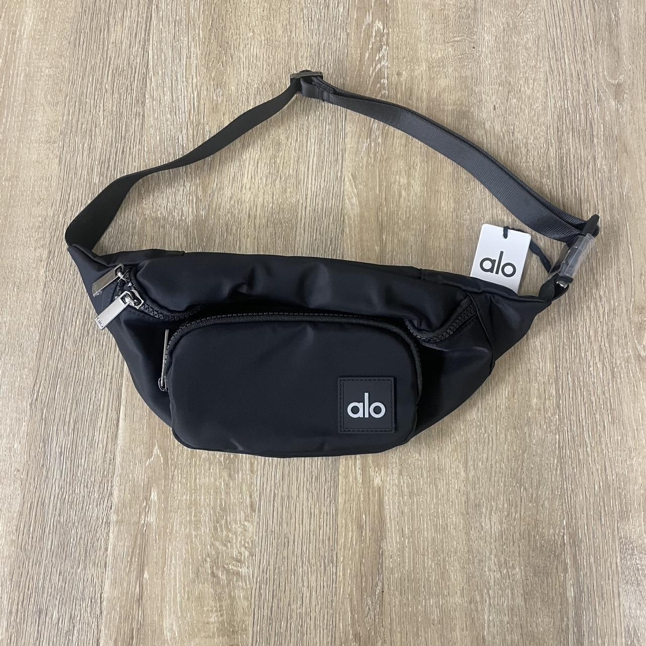 Alo Yoga Explorer Belt Bag Black Fanny Pack Crossbody Waist Bag Travel New