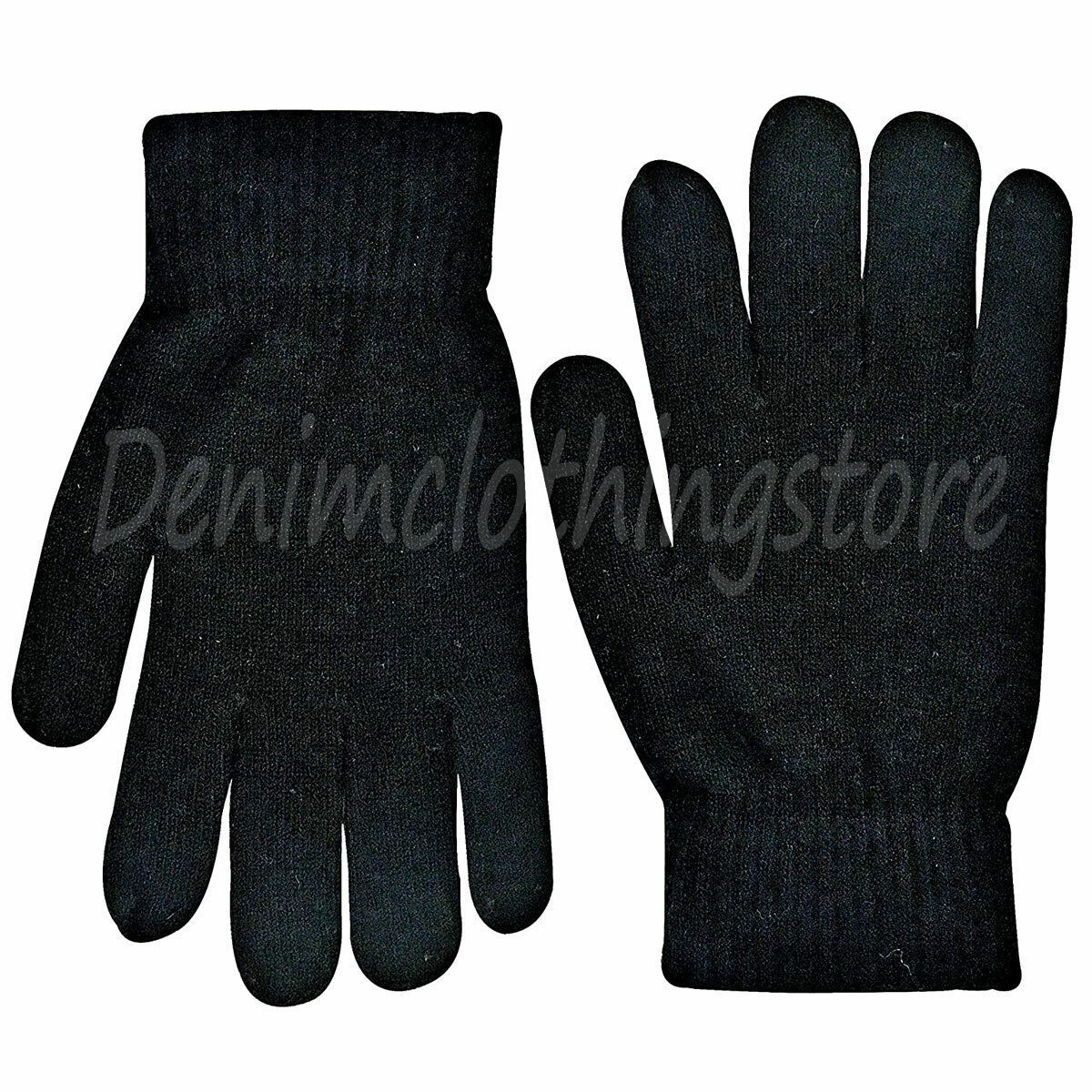 72 Pairs Men Women Assorted Warm Winter Magic Gloves Knit Stretchy Wholesale Lot