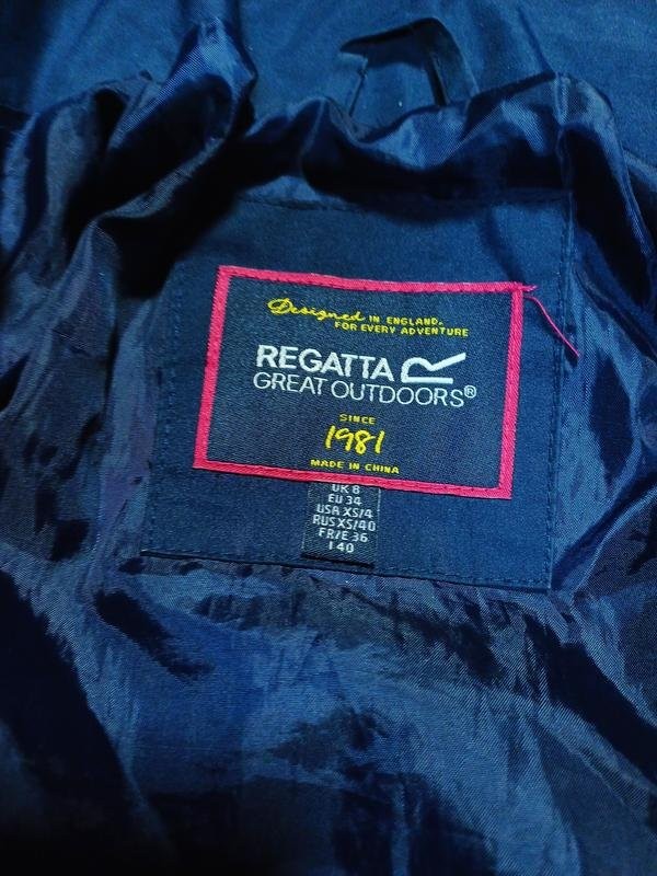 womens regatta jacket navy polyester 34
