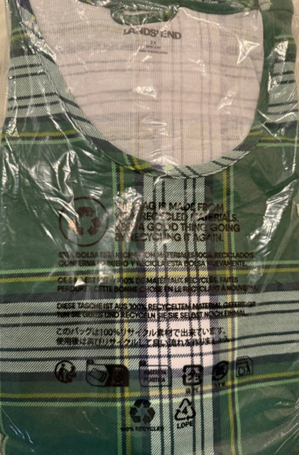 Lands End Size 2X 100% Cotton SS Mid-Calf Nightgown – Various Patterns