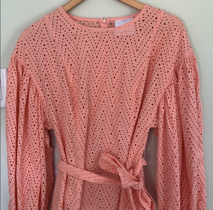 $200 C/MEO COLLECTIVE RUNAWAYS DRESS SIZE SMALL SHERBERT Z192-18