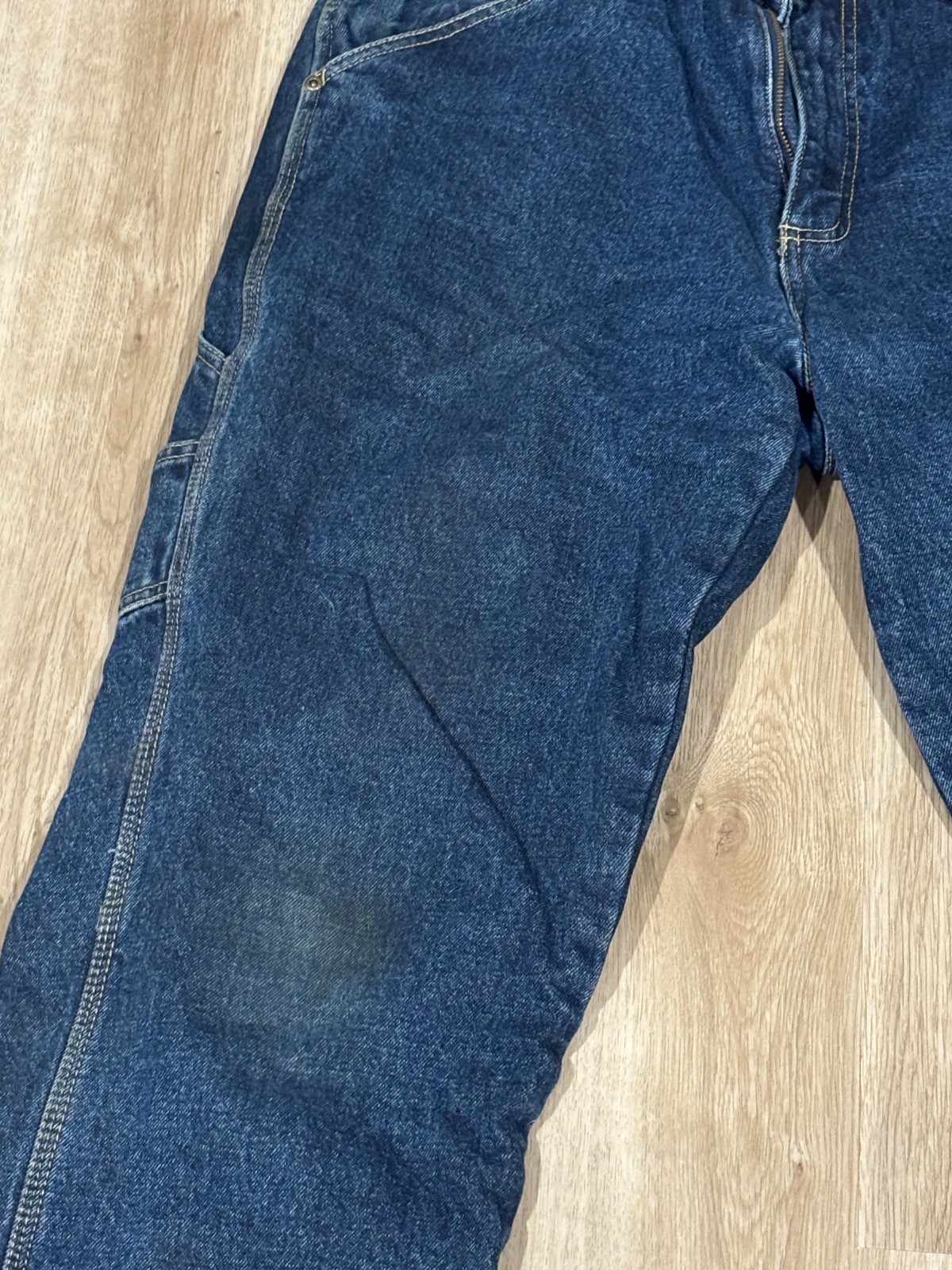 Insulated – FLANNEL LINED – SCHMIDT Denim Jeans Men’s Workwear Jeans 34″ x 32″