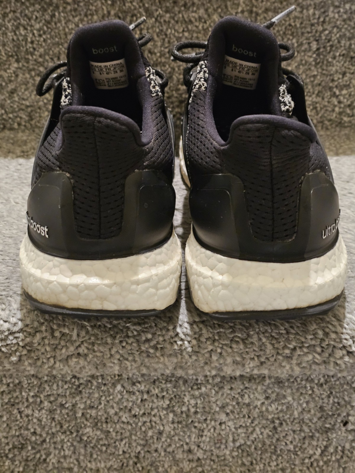 2015 Adidas Ultra Boost 1.0 Reflective Used No OG Laces Or Box