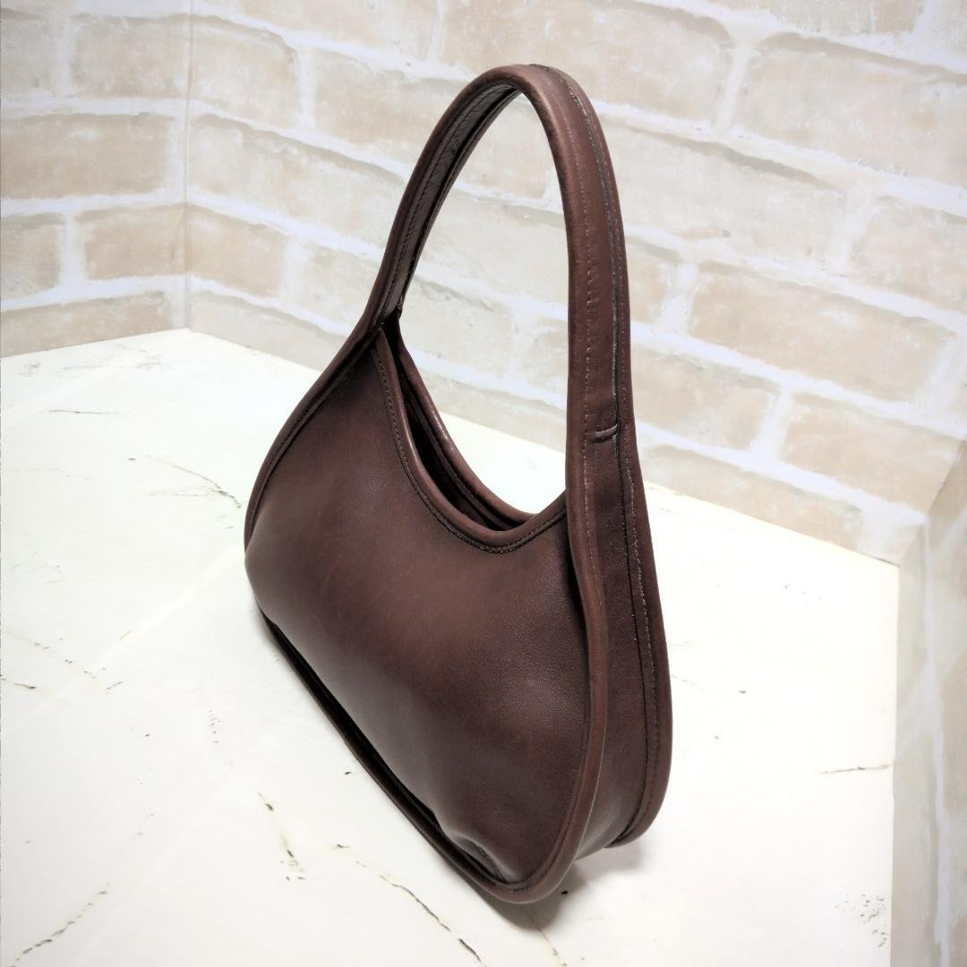 OLD COACH 9027 Ergo Handbag Dark Brown Rare Excellent condition