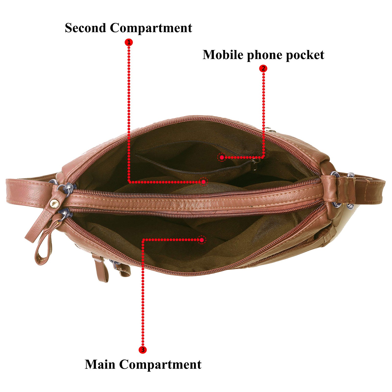 Purses for Women Soft PU Leather Shoulder Bag Ladies Crossbody Purse and handbag