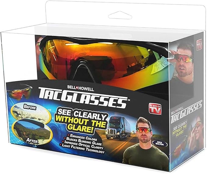 As Seen On TV BattleVision HD Polarized Sunglasses 1 Pair , Eliminate Glare
