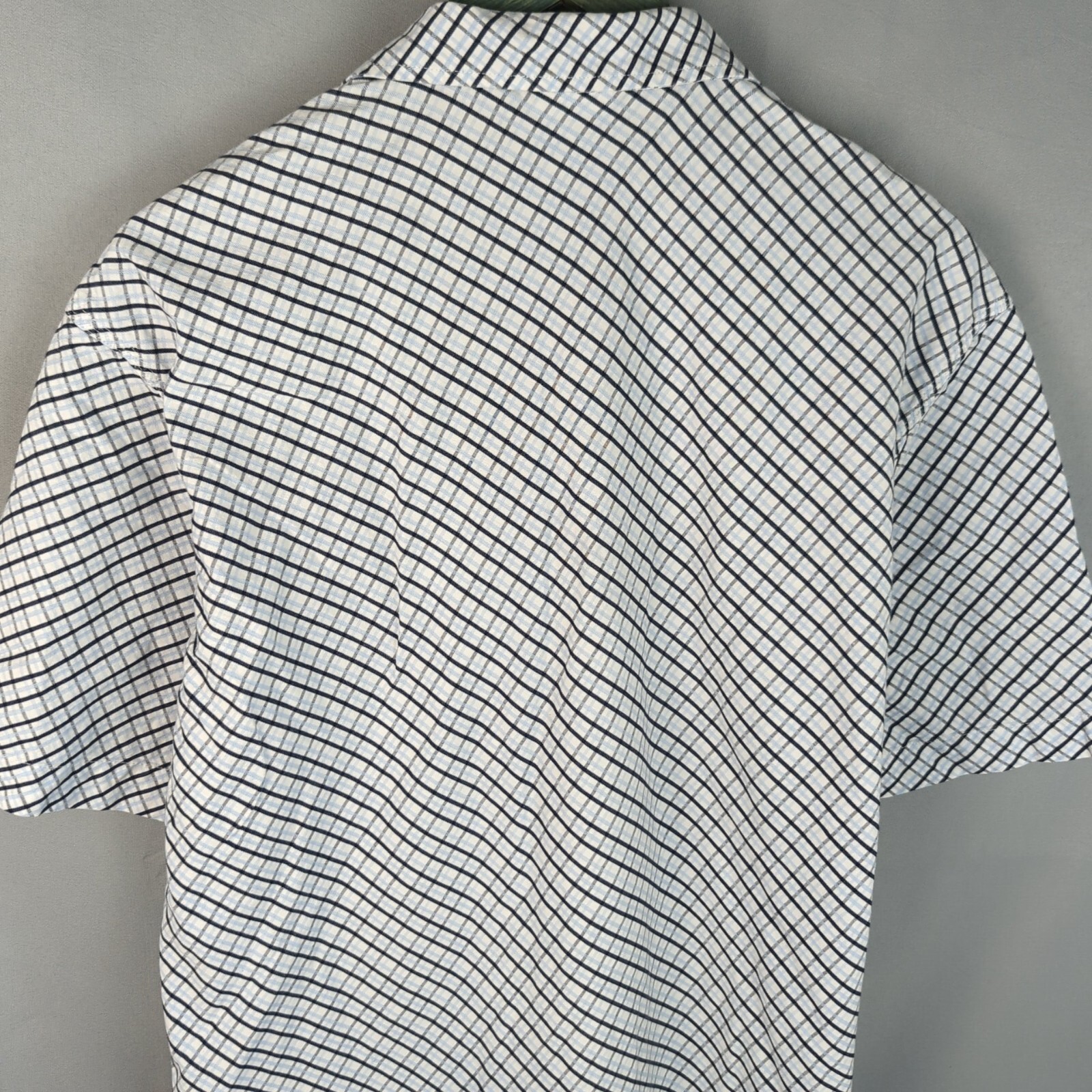 G Unit Shirt Mens Large Button Up Classic Blue 90s Grunge Hip Hop Cotton Polo
