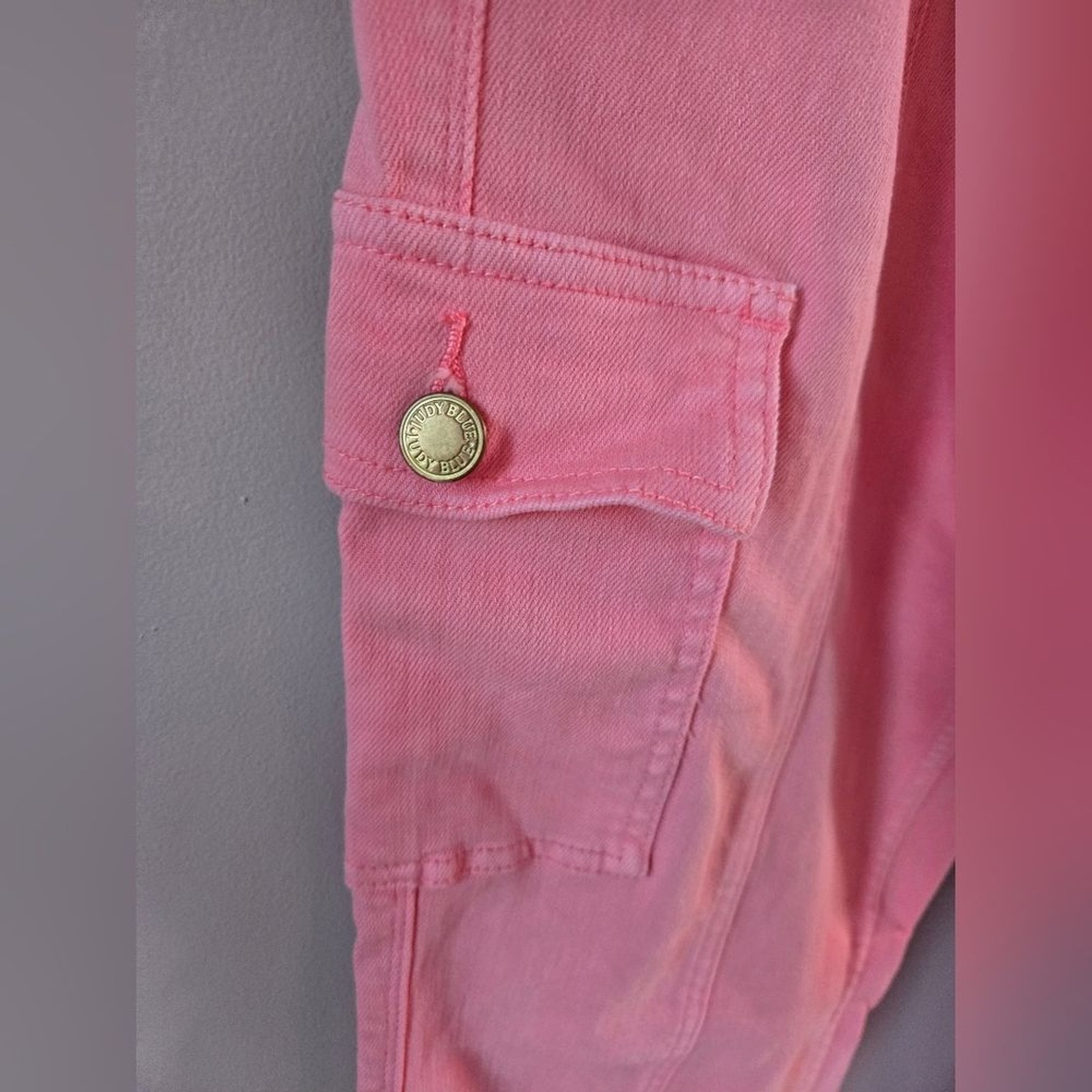 Judy Blue Vibrant Pink Denim
