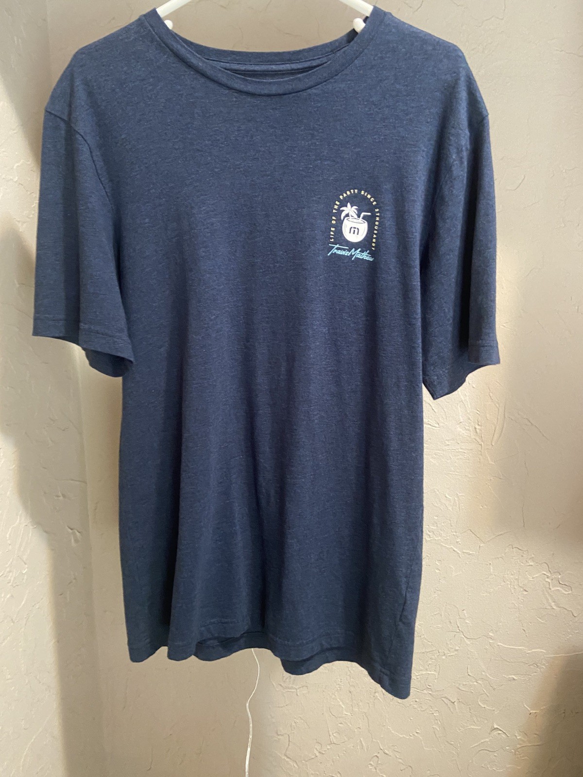 Travis Matthew T Shirt Life of the Party Medium
