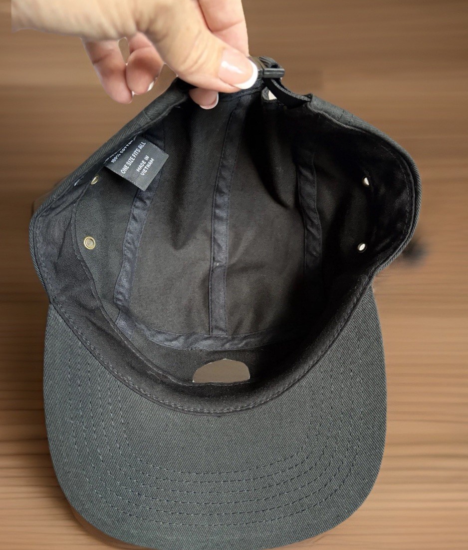 OBEY PROPAGANDA Hat Adult OS Black Icon Star Logo 5 Panel Adjustable Camper Cap