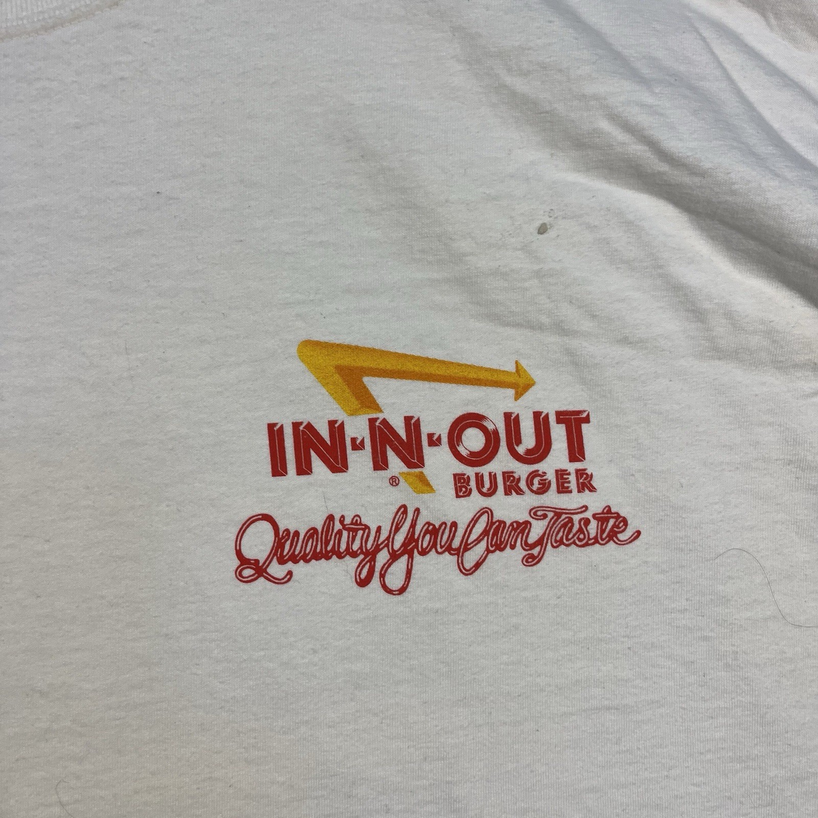 Vintage 90s In N Out Burger T-Shirt 1993 Anniversary California Mens 2XL Promo