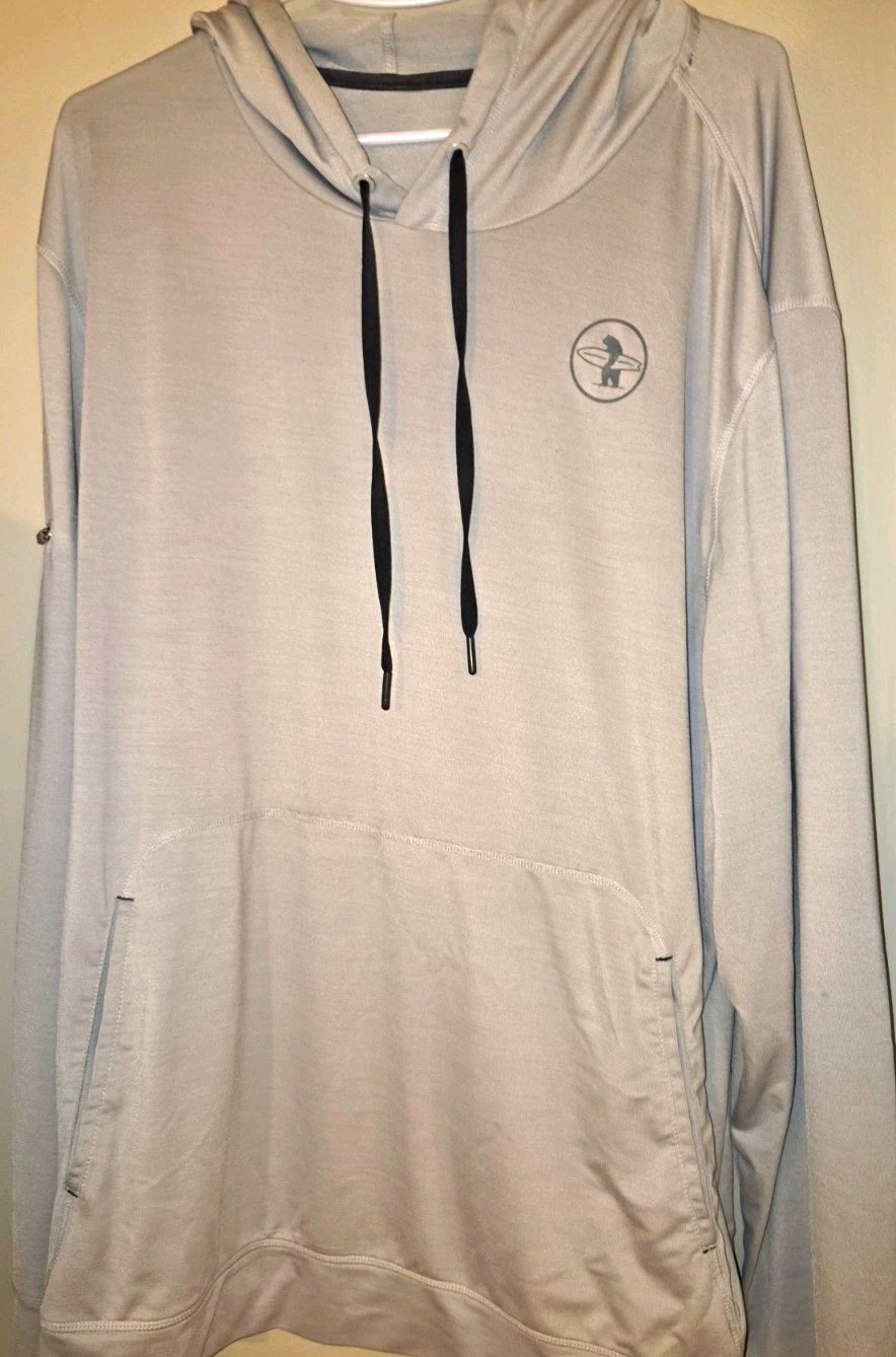 Everyday California UPF 50 Men’s Perform Hoodie Surfer Fishing Beach Cruise XXL