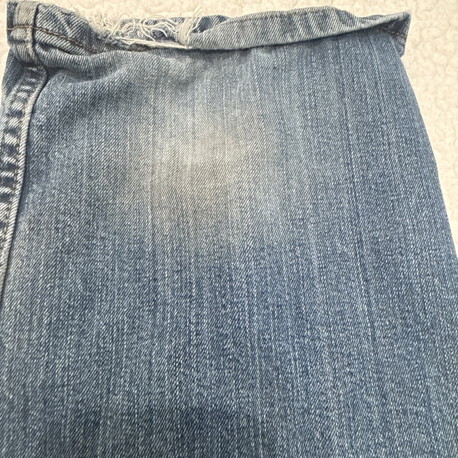 Wrangler Jeans Men’s 38×30 Blue Relaxed Fit Premium Quality Cotton workwear