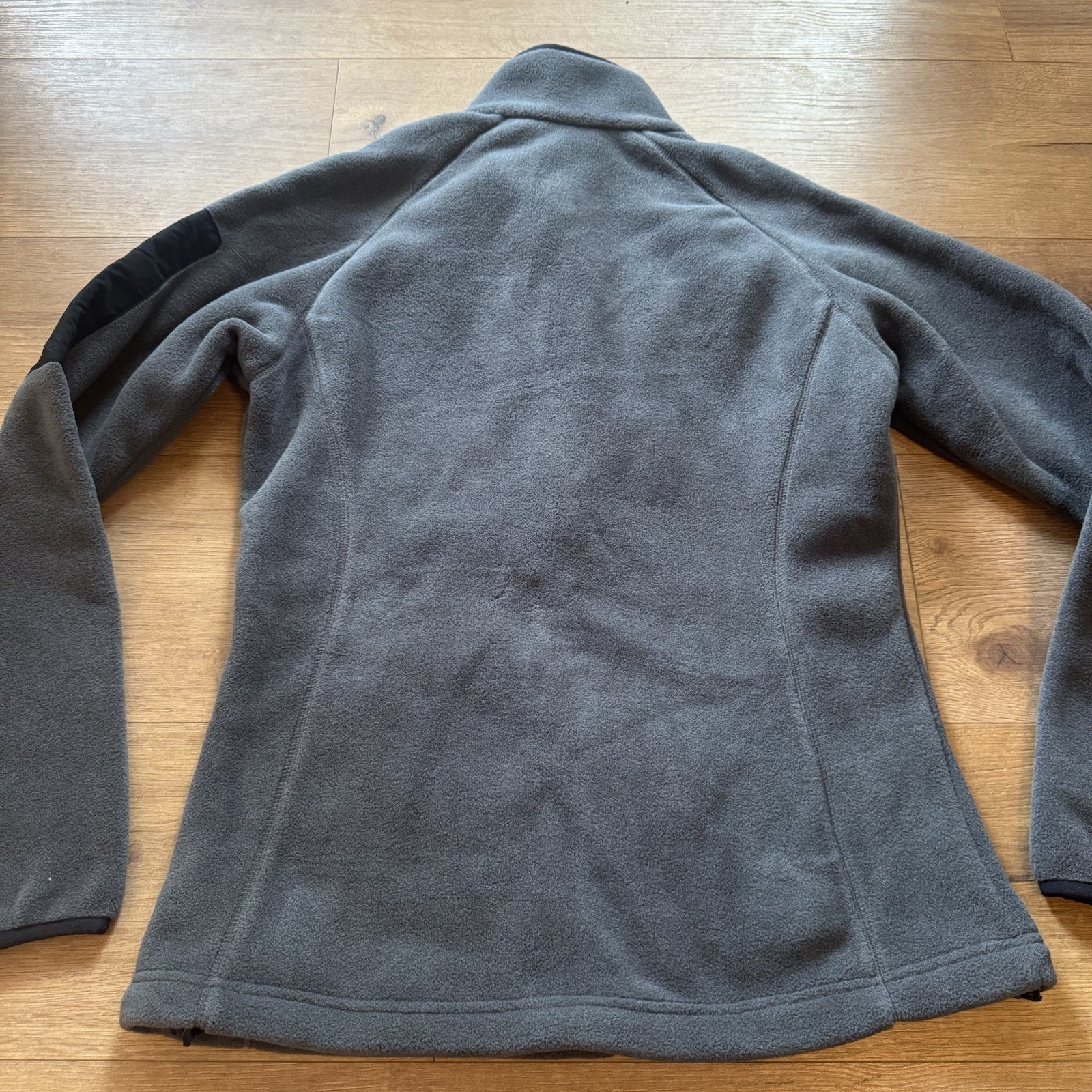Women’s Columbia Dawson Full Zip Fleece Jacket Gray Zip Pocket Medium M New NWT