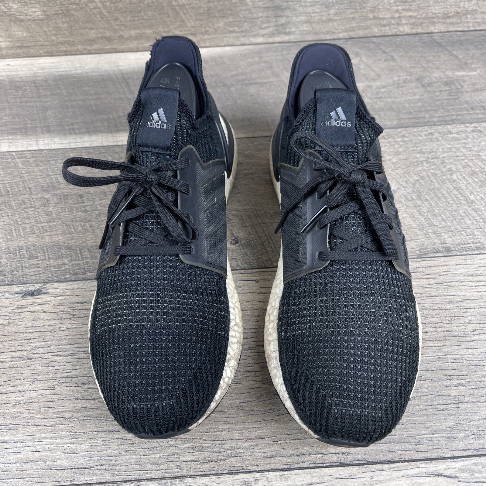 Adidas Men UltraBoost 19 Core Black Grey Five Shoes Size 9.5 G54009