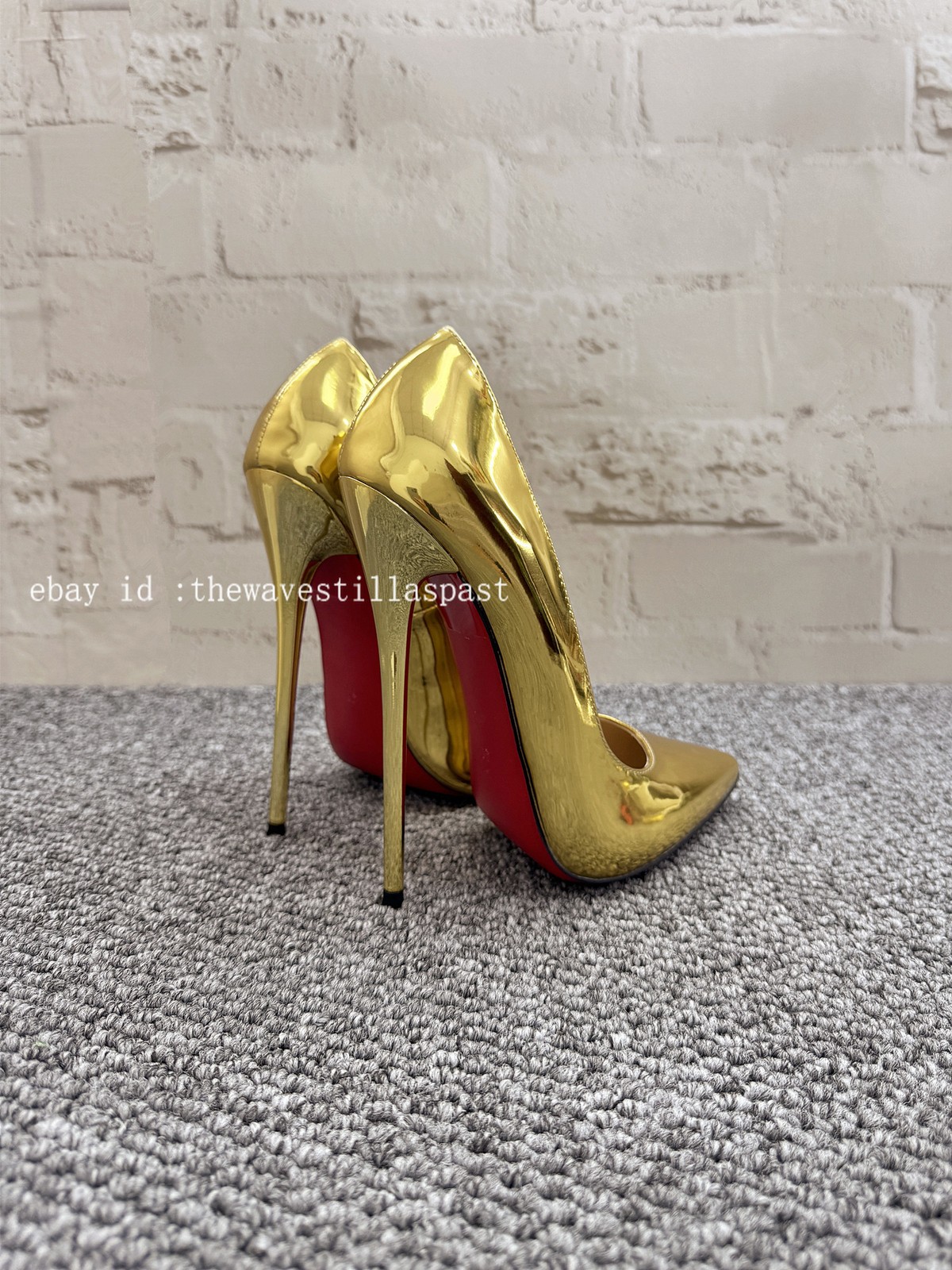 12cm Fashion Thin Heel Metallic Silver Shallow Mouth Shoes Bed High Heels