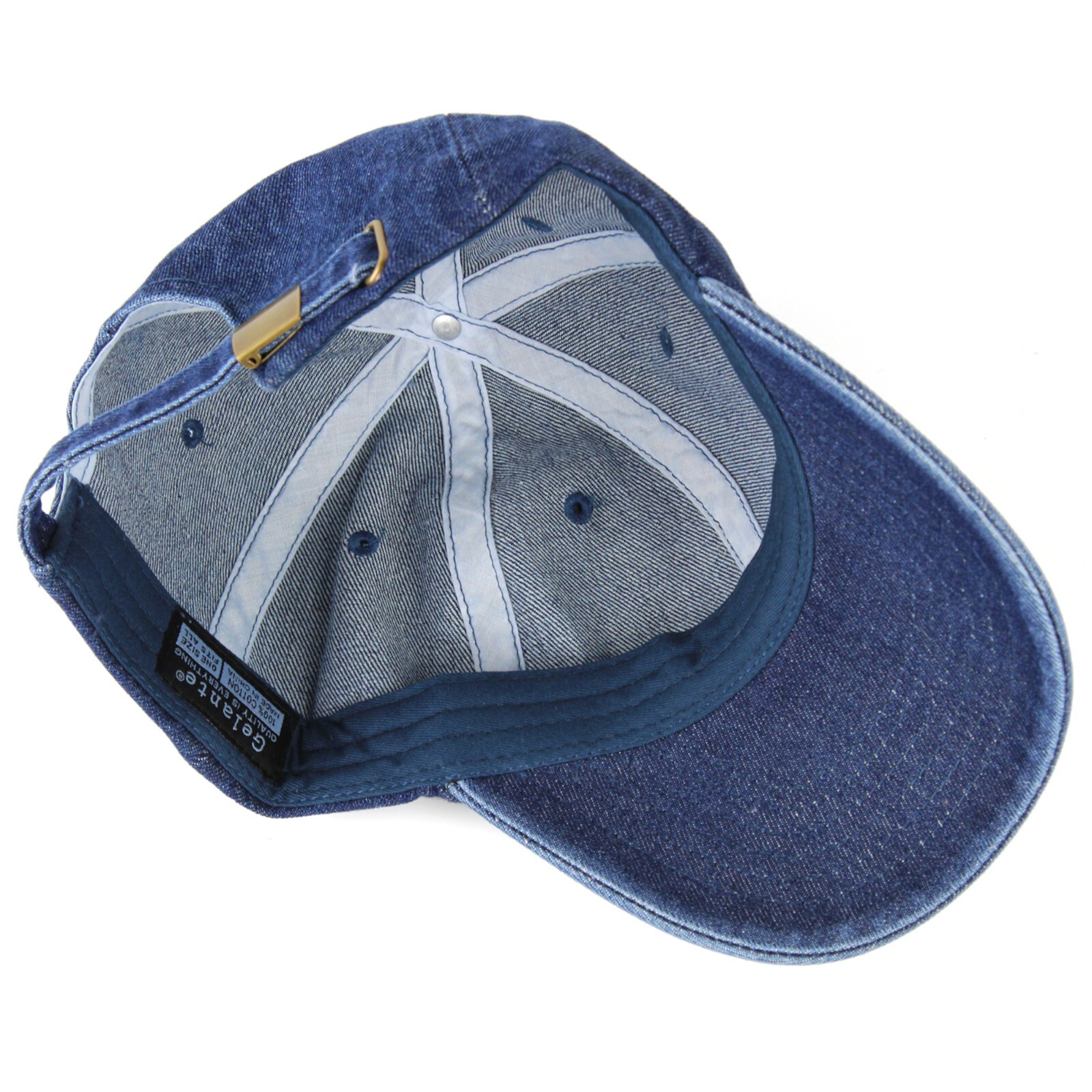 Mens Womens Hat Solid Polo Style Baseball Cap Ball Dad 100% Cotton Sports Blue